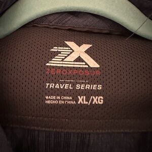 ZeroXposur Travel Series Black Shirt